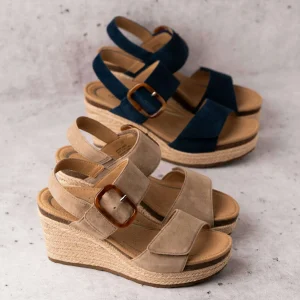 Aetrex - Ashley High Wedge Comfort Fashion Sandals