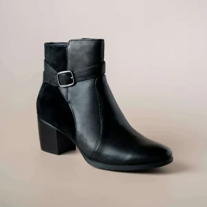 AETREX - Rebecca High Heel Leather Ankle Boot