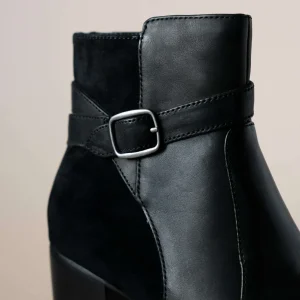 AETREX - Rebecca High Heel Leather Ankle Boot