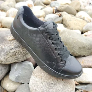 ARA - Alexandria Women's Black Leather Sneaker