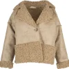 ASTRID - Cropped Faux Shearlilng Jacket