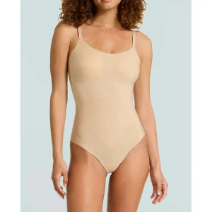 Commando - Zone Smoothing Bodysuit - Beige