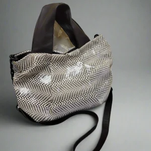 DANIELLA LEHAVI - Bali Satchel - Black & White