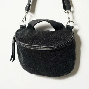 DANIELLA LEHAVI - Mia Contour Crossbody Bag - Dazzle Black