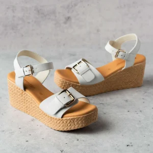 Eric Michael - Cheryl - Tan or White Leather