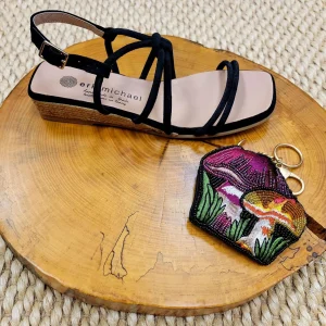 ERIC MICHAEL - ELIZABETH CASUAL COMFORT WEDGE SANDAL