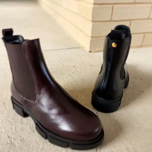 Eric Michael - Erika Leather Pull-on Chelsea Boots