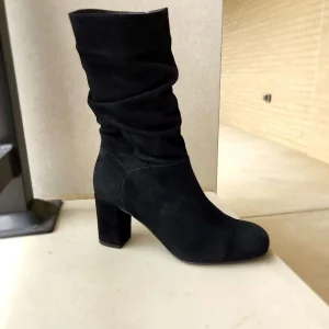 Eric Michael - Poppy Suede Mid Calf High Heel Boot