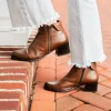 Eric Michael - Sonia low heel leather boot