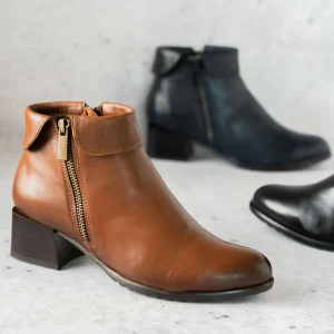 Eric Michael - Sonia low heel leather boot