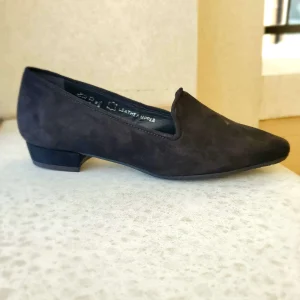 Eric Michael - ZAHARA - Navy Suede & Black Suede