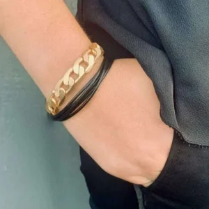 Escape From Paris - Sonia Bracelet - Gold & Black