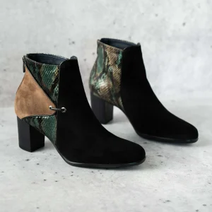 Fluchos - d8925 High Heel Suede Ankle Boots