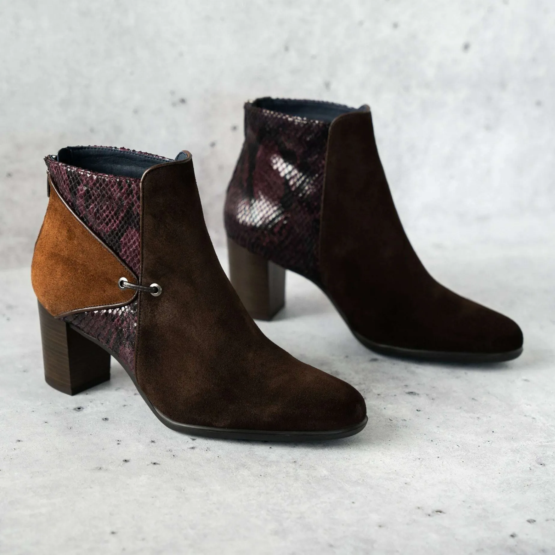 fluchos__d_high_heel_sued_2.webp Fluchos - d8925 High Heel Suede Ankle Boots