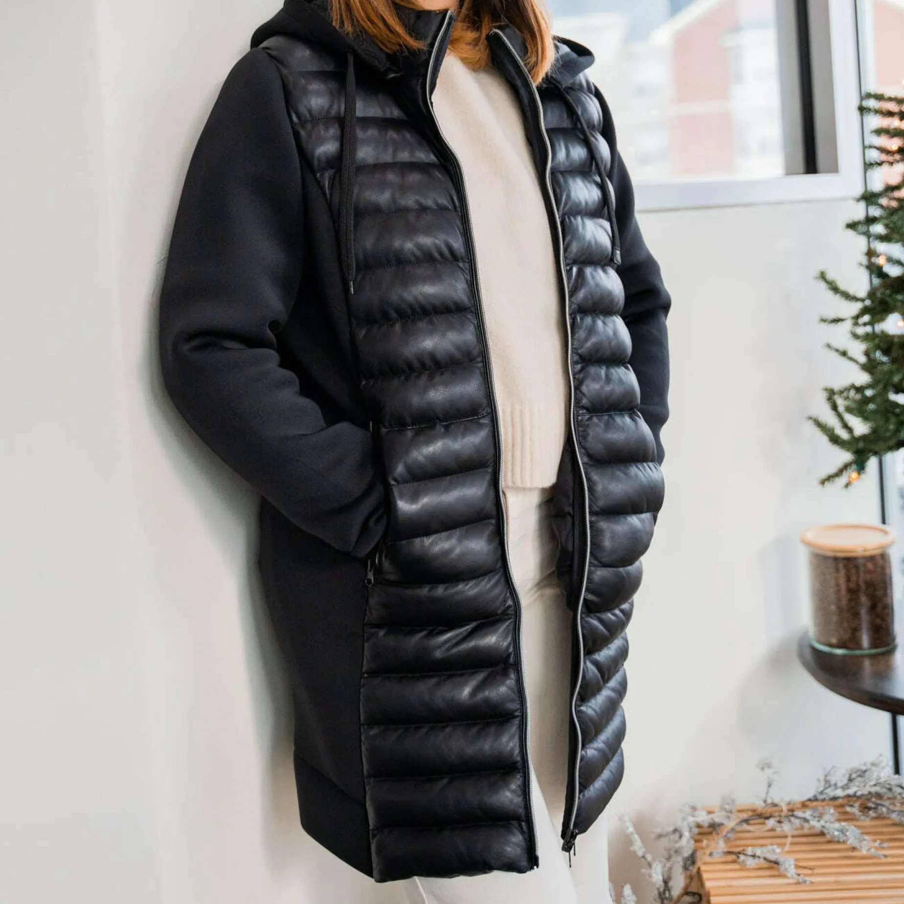 freaky_nation__black_puff_0.webp FREAKY NATION - Black Puffer Long Sport Jacket