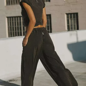 Free People - Hot Shot Crossover - Black
