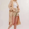 FREE PEOPLE - We The Free Dreamy Blue Cardi - Sand