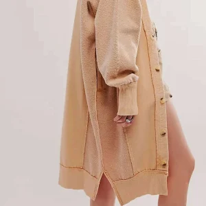 FREE PEOPLE - We The Free Dreamy Blue Cardi - Sand