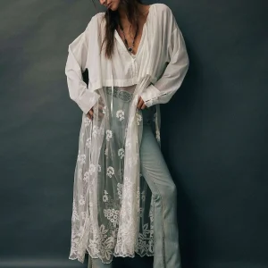 FREE PEOPLE - Willow Maxi Top - White