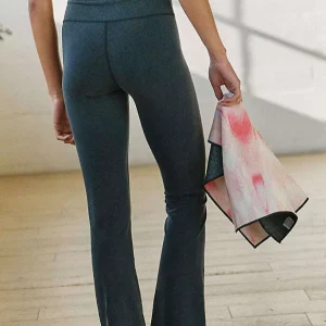 Free People Movement - Go To Smooth Straight Leg Pants- Washed Black