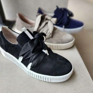 Gabor - Suede Ribbon Lace Sneaker
