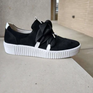 Gabor - Suede Ribbon Lace Sneaker