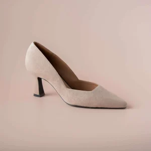 LODI - Genius - Stone Suede High Heel Pump