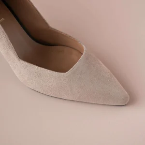 LODI - Genius - Stone Suede High Heel Pump