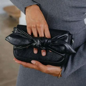 MELIE BIANCO - FAYE Clutch - Black