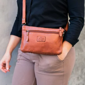 MILO - 81 Anais Small Crossbody Leather Handbag