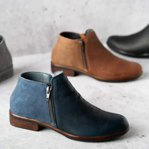 Naot - Helm low heel leather boot