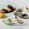 Naot - Kingdom Low Wedge Slide Sandal