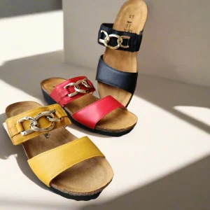 Naot - Victoria Leather slide sandal