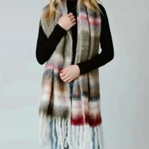 Panache - Multi Olive Oversized Scarf