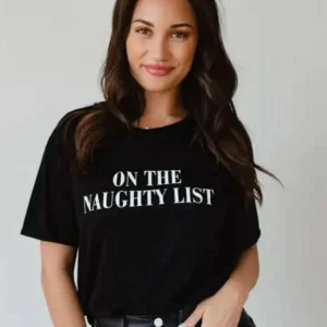 Panache - Naughty List Tee - Black
