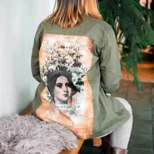 Panache - Olive Jacket w Patch