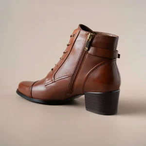 REGARDE LE CIEL - Jolene 04 High Heel Lace up Ankle Boot