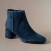 Regarde le Ciel - Pilar in Navy Suede