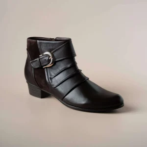 Regarde le Ciel - Stefany 389 Low Heel Leather Ankle Boot