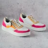 Remonte - D0J01-84 - White/Magenta/Orange/Tan