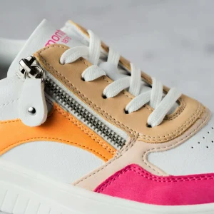 Remonte - D0J01-84 - White/Magenta/Orange/Tan