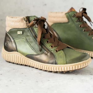 Remonte - Women's Green High Top Sneakers