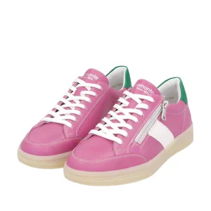 REMONTE D2C02 Pink or Baby Blue Leather Sneakers