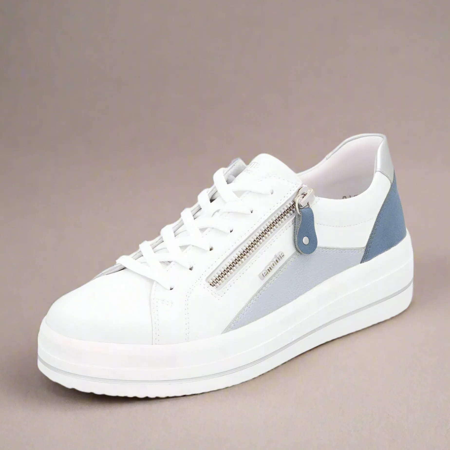 remonte_dc_white_leather__2.webp REMONTE D1C01 White Leather Comfort Sneaker