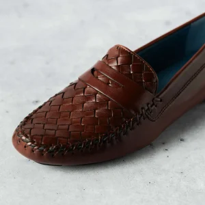 Robert Zur - Petra Luggage and Navy Leather Women's Loafers