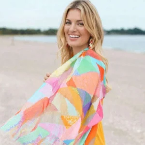 Saachi - MULTI PASTEL SCARF