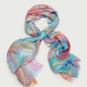 Saachi - MULTI PASTEL SCARF