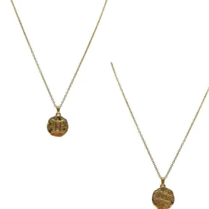 SAHIRA - 18K Gold Plated Gemini Necklace