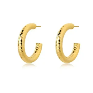 Sahira - Madion 30MM Hammered Hoop