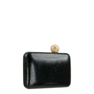 SONDRA ROBERTS - Box Clutch w Asymmetric Ball